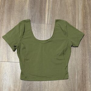 Lululemon Align T-shirt cropped tee yoga